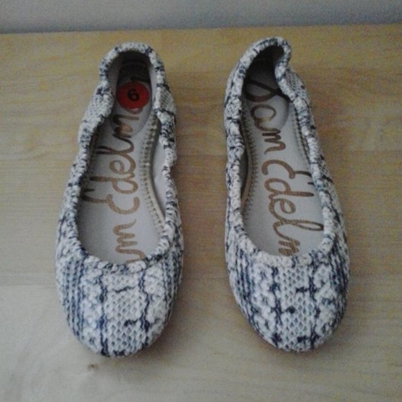Sam Edelman Leather Flats - Picture 1 of 10